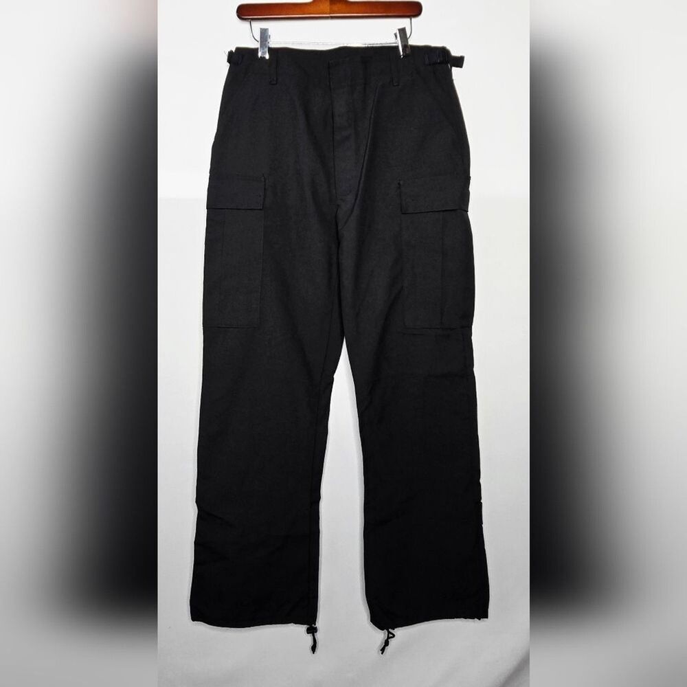 Black Barrier Wear Fire Resistant Aramid Cargo Pants Size M/L Style 4066